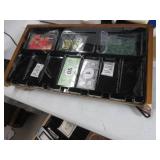 WS Game Company Monopoly Trophy Luxury Edition For 2 to 6 Players DRAWERS ARE BROKEN, BOX DAMAGED, ALL PIECES ARE THERE