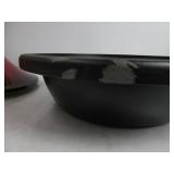 Le Creuset Enameled Cast Iron Moroccan Tagine, 2.5 qt., Cerise NEW BUT DAMAGED AROUND RIM