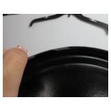 Le Creuset Enameled Cast Iron Moroccan Tagine, 2.5 qt., Cerise NEW BUT DAMAGED AROUND RIM