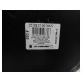 Le Creuset Enameled Cast Iron Moroccan Tagine, 2.5 qt., Cerise NEW BUT DAMAGED AROUND RIM