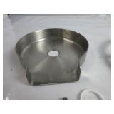 BEY Automatic Glass Rinser - Powerful Cup Washer for Kitchen Sink, Stainless Steel, Baby Bottle Cleaner, Sinks Attachment, Bar Accessories Spray Metal NO INSTRUCTIONS, USED, NOT TESTED, HAS ALL PARTS 