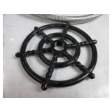 BEY Automatic Glass Rinser - Powerful Cup Washer for Kitchen Sink, Stainless Steel, Baby Bottle Cleaner, Sinks Attachment, Bar Accessories Spray Metal NO INSTRUCTIONS, USED, NOT TESTED, HAS ALL PARTS 