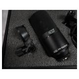 MXL 990 BLACKOUT CONDENSER MICROPHONE  NO CORD, NOT TESTED, NO BOX, SLIGHTLY USED