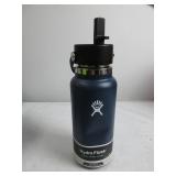 Hydro Flask Wide Flex Straw Cap Indigo 32 Oz USED, DENTED