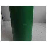 adidas Originals 1 Liter (32 oz) Metal Water Bottle, Hot/Cold Double-Walled Insulated 18/8 Stainless Steel, Green/White, 32 Ounces LIKE NEW BUT DAMAGED, HAS SCUFFS