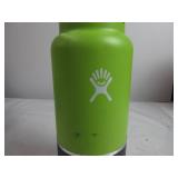 Hydro Flask Wide Mouth Bottle with Flex Cap, Seagrass, 32 oz LIKE NEW, STAINS, DENTS, SCRATCHES!