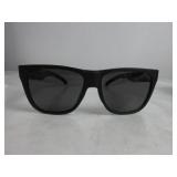 SMITH Lowdown 2 Sunglasses – Performance Sports Active Sunglasses For Running or Everyday Wear – For Men & Women – Matte Black + Black ChromaPop Glass Polarized Lenses SLIGHTLY SCRATCHED, USED, 