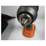 RIGID 18V SubCompact Brushless Cordless 1/2 in. Drill/Driver Kit with (2) 2.0 Ah Batteries, Charger, and Tool Bag USED, TESTED, WORKS!