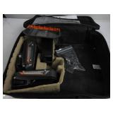 RIGID 18V SubCompact Brushless Cordless 1/2 in. Drill/Driver Kit with (2) 2.0 Ah Batteries, Charger, and Tool Bag USED, TESTED, WORKS!