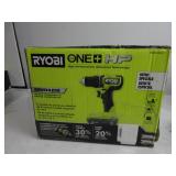 RYOBI 18V ONE+ HP Compact Brushless 1/2" Drill/Driver MISSING CHARGER AND BATTERY, TESTED, WORKS, USED!