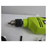 Ryobi 1/2" Inch Corded 5 Amp Variable Speed Hammer Drill HD420 USED, TESTED, WORKS!