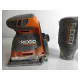 18-Volt OCTANE Cordless Brushless 3-Speed 1/4 Sheet Sander USED, DUSTY, TESTED, WORKS!