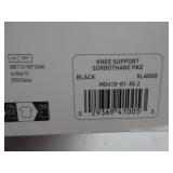 McDavid Wrestlers Knee Pad Black Extra Large - McDavid 410R-BS-XL USED