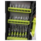 Ryobi - AR2038 - Impact Rated Driving Kit - 39-Piece 1 MISSING PIECE, USED, NO BOX