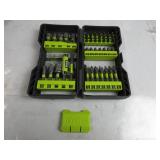 Ryobi - AR2040 - Impact Rated Driving Kit - 70-Piece BOX CLIP IS BROKEN, NO PACKAGING, BITS ARE SLIGHTLY USED