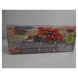 Mattel Disney and Pixar Cars Mini Mack Racers Hauler, Transporter Truck Holds 18 Minis , Collectible Set MISSING LIGHTNING MCQUEEN CAR, ONLY TRAILER