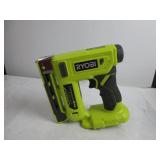 Ryobi 18-Volt ONE+ Cordless Compression Drive 3/8 in. Crown Stapler (Tool Only) P317 MISSING POCKET HOOK, SLIGHTLY USED, NOT TESTED