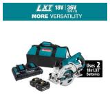 Makita 18V X2 LXT 5.0Ah Lithium-Ion (36V) Brushless Cordless Rear Handle 7-1/4 in. Circular Saw Kit