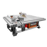 RIDGID 6.5-Amp 7 in. Blade Corded Table Top Wet Tile Saw
