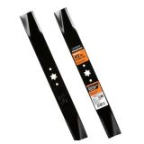 Powercare 2 Blade Set for 42" cut Cub Cadet, Troy-Bilt, Craftsman, OEM numbers 742-04308, 942-04312, 119-8456