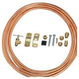 (12) Everbilt 1/4 in. COMP x 1/4 in. COMP x 15 ft. Copper Ice Maker Installation Kit