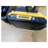 New - DEWALT 20V MAX XR Lithium-Ion Cordless 2-1/2 in. 15-Gauge Finish Nailer Kit with 2.0Ah Battery, Charger and Contractor Bag