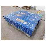 (12) Lifeproof Fox Run Oak 9.4 in. W x 48 in. L Waterproof Hybrid Resilient Flooring 225 Square Foot