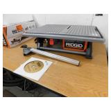RIDGID 6.5-Amp 7 in. Blade Corded Table Top Wet Tile Saw