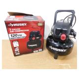 Husky 3 Gal. 120PSI Portable Electric Pancake Air Compressor