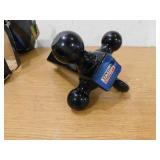 TowSmart Diameters Adjustable Trailer Tri-Ball Mount with Hook