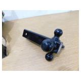 TowSmart Diameters Adjustable Trailer Tri-Ball Mount with Hook