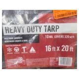 Everbilt 16 ft. x 20 ft. Brown and Silver Heavy Duty Tarp