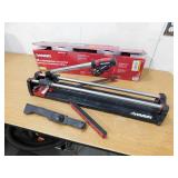 Husky 24 in. Tile Cutter with Tungsten Carbide Blade and Adjustable Gauge