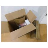 Hampton Bay Ashhurst 2-Light Brushed Nickel Vanity Light with Frosted Glass Shades