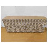 JONATHAN Y Modernist Globe 34 in. 4-Light Brass Gold/Black LED Vanity Light with Frosted Glass