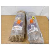 (2) Home Decorators Collection Raleigh Jute Boucle Natural 2 ft. x 7 ft. Runner Rug