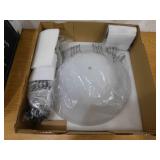 Hampton Bay Kensley Park 3-Light Brushed Nickel Pendant