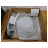 Hampton Bay Kensley Park 3-Light Brushed Nickel Pendant