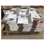 (48) Travertine Beige 4 MIL x 12 in. W x 12 in. L Peel and Stick Water Resistant Vinyl Tile Flooring 1,440 sq. ft.