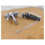 Glacier Bay Constructor 4 in. Centerset Double-Handle Low-Arc Bathroom Faucet in Polished Chrome