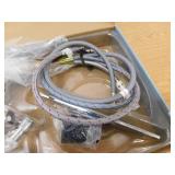 Glacier Bay Kagan Stainless Steel 15 in. H Pull Down Sprayer Kitchen Faucet with 360° Swivel Spout