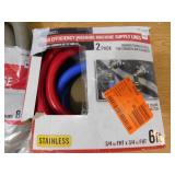 WASH MACHINE SUPPLY INTAKE AND DISCHARGE LINES