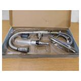 Glacier Bay Kagan Stainless Steel 15 in. H Pull Down Sprayer Kitchen Faucet with 360° Swivel Spout