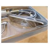 Glacier Bay Kagan Stainless Steel 15 in. H Pull Down Sprayer Kitchen Faucet with 360° Swivel Spout