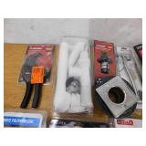 HUGE ASSORTED BOX LOT OF PLUMBING ITEMS.