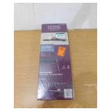 Home Decorators Collection Classic Farmhouse 23.625 in. W x 8.25 in. D Barn-Wood Finish MDF Quick Mount Bracket Decorative Wall Shelf