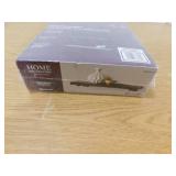 Home Decorators Collection Classic Farmhouse 23.625 in. W x 8.25 in. D Barn-Wood Finish MDF Quick Mount Bracket Decorative Wall Shelf