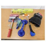 ASSORTED FLOORING / TILE  TOOL LOT.