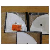 (3) Jeffrey Court Aroma White 7.5 in. x 7.5 in. Matte Resin Wall Mount Corner Shelf Tile