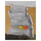 (7) Closet Evolution 7-Hook Pull-Out Rustic Grey Belt Organizer